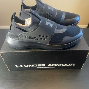 UA size 9 shoes, black brand new in the box!